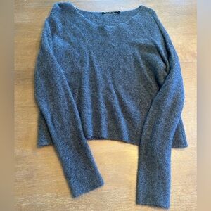 Gray Long Sleeve Sweater